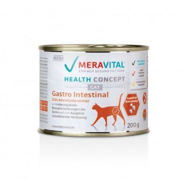 Вологий корм для котів при розладах травлення, з птицею Mera Adult Cat MVH Gastro Intestinal, 200 г 760070 - 036 фото