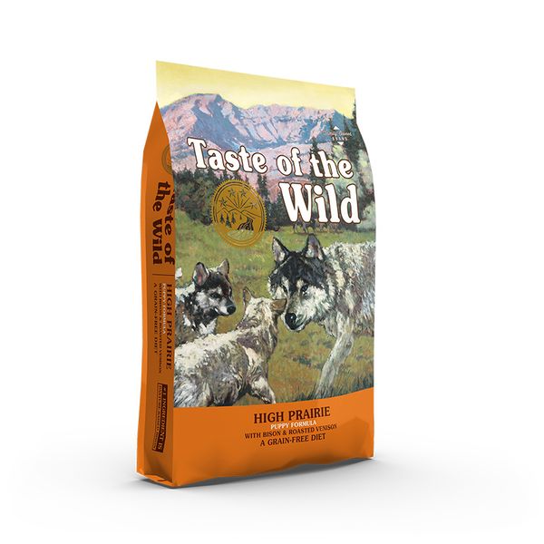 Сухий корм для цуценят, з ягням і бізоном Taste of the Wild High Prairie Puppy, 12,2 кг 9755-HT60 фото