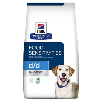 Сухий корм для собак при харчовій алергії, з качкою і рисом Hill’s Prescription Diet d/d, 1,5 кг 605839 фото