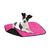Лежанка для котів і собак двостороння Airyvest, S, рожево-чорний 0076 фото