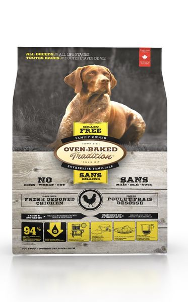 Сухий корм для собак, з куркою Oven-Baked Tradition Grain-Free Chicken Dog All Breeds, 2,2 кг 9800-5 фото