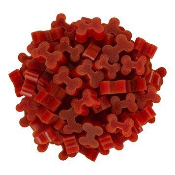 Ласощі для собак Стоматологічна кісточка зі смаком курятини Waudog Treats, 100 г 4453 фото