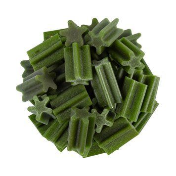 Ласощі для собак Стоматологічна паличка зі смаком шпинату та ванілі Waudog Treats, 100 г 4454 фото