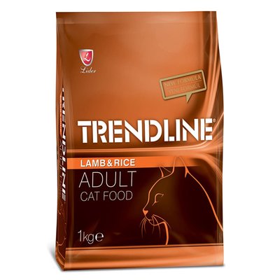 Сухий корм для котів, з ягням і рисом Trendline Adult Cat Lamb&Rice, 1 кг TRE-173 фото