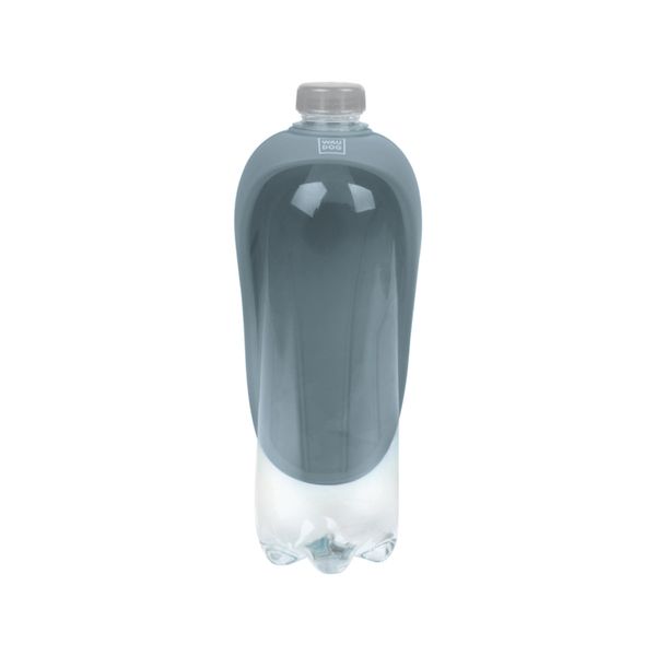 Поїлка-насадка на пляшку Waudog Silicone Bottle Cap Pet Drinker, сірий 507711 фото