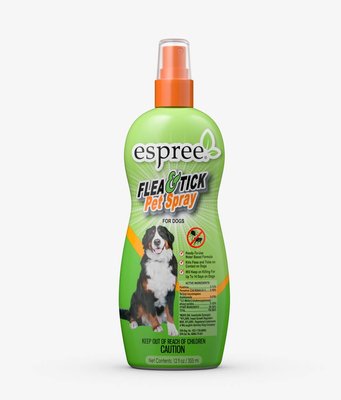 Спрей від кліщів та бліх для собак і котів Espree Flea&Tick Pet Spray, 355 мл e00290 фото