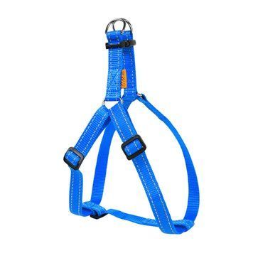 Шлея для собак регульована Dog Extreme, M, блакитний 06672 фото