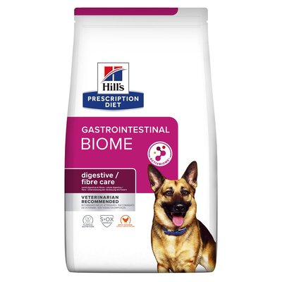 Сухий корм для собак при захворюваннях шлунково-кишкового тракту, з куркою Hill’s Prescription Diet Gastrointestinal Biome, 1,5 кг 605843 фото