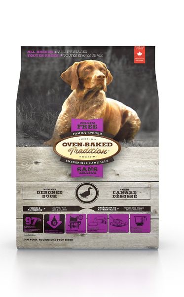 Сухий корм для собак, з качкою Oven-Baked Tradition Grain-Free Duck Dog All Breeds, 2,2 кг 9610-5 фото