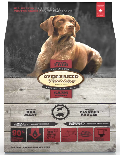 Сухий корм для собак, з червоним м'ясом Oven-Baked Tradition Grain-Free Red Meat Dog All Breeds, 2,2 кг 9807-5 фото