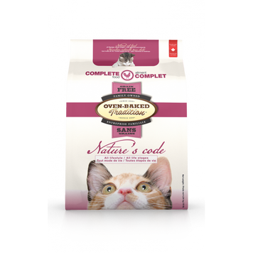 Сухий корм для котів, з куркою Oven-Baked Tradition Nature's Code Cat Chicken, 350 г 9623-350 фото