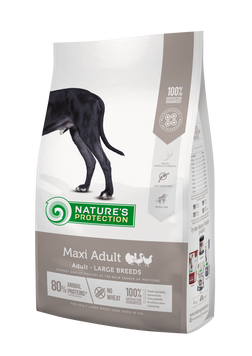 Сухий корм для собак великих порід, з птицею Nature's Protection Maxi Adult Large Breeds, 4 кг NPS45741 фото