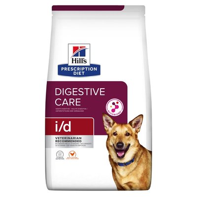 Сухий корм для собак при догляді за травленням, з куркою Hill's Prescription Diet i/d, 1,5 кг 606276 фото