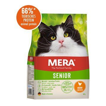 Сухий корм для котів похилого віку, з куркою Mera Senior Chicken, 400 г 038874 - 8814 фото