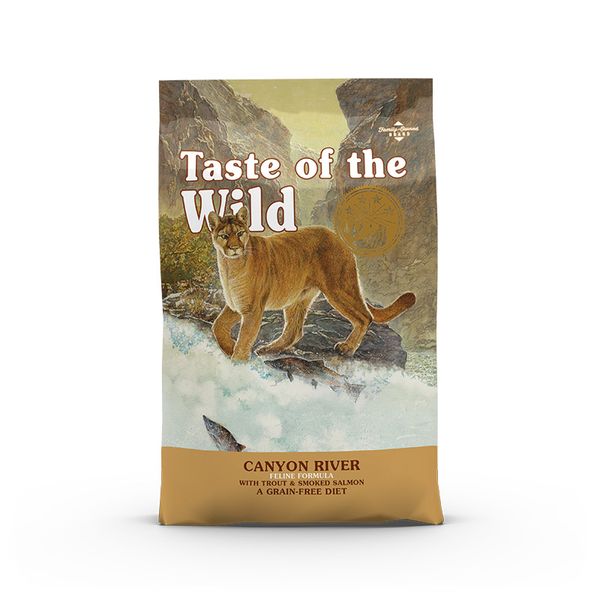 Сухий корм для котів, з фореллю і лососем Taste of the Wild Canyon River Feline, 2 кг 2594-HT18 фото