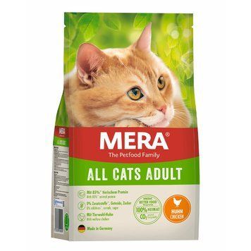 Сухий корм для котів, з куркою Mera Adult Cat Chicken, 400 г 038474 - 8414 фото