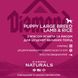 Сухий корм для цуценят великих порід, з ягням Diamond Naturals Puppy Large Breed Lamb&Rice, 15 кг dn10062-HT28 фото 3