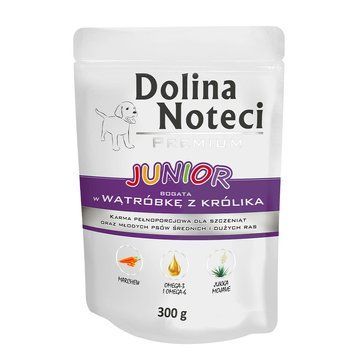 Вологий корм для цуценят, з кроликом Dolina Noteci Premium Puppy, 300 г DN 300 (189) фото