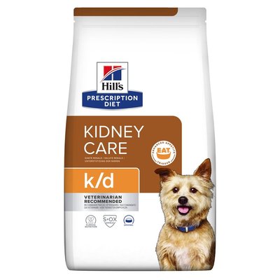 Сухий корм для собак при догляді за нирками Hill's Prescription Diet k/d, 1,5 кг 605879 фото