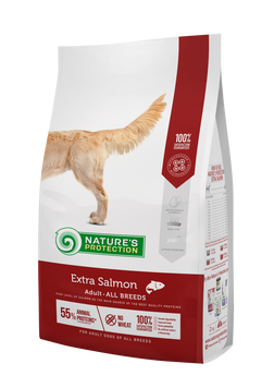 Сухий корм для собак, з лососем Nature's Protection Extra Salmon Adult All Breeds, 2 кг NPS45751 фото