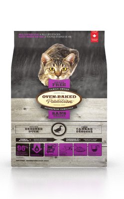Сухий корм для котів, з качкою Oven-Baked Tradition Grain-Free Duck Formula, 1,1 кг 9770-2.5  фото