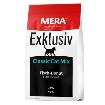 Сухий корм для котів, з рибою Mera Adult Cat Exclusiv Clasic Fish Mix, 10 кг 75145 фото