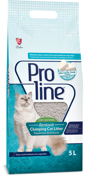 Наповнювач для туалету бентонітовий з ароматом Proline Marseille Soap Cat Litter, 5 л 11471 фото