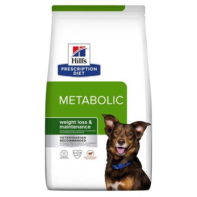Сухий корм для собак при контролі та зниженні ваги, з ягням і рисом Hill’s Prescription Diet Metabolic, 1,5 кг 606044 фото