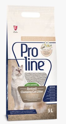 Наповнювач для туалету бентонітовий з ароматом Proline Vanilla Cat Litter, 10 л 30618 фото
