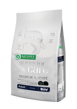 Сухий корм для собак з чорною шерстю, з птицею Nature's Protection Superior Care Black Coat Adult All Breeds, 1,5 кг NPSC45790 фото