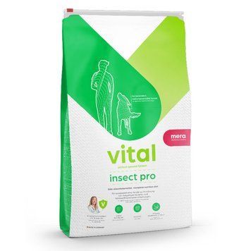 Сухий корм для собак, з білком комах Mera Adult Dog MVH Insect Pro, 10 кг 700575 - 5459 фото