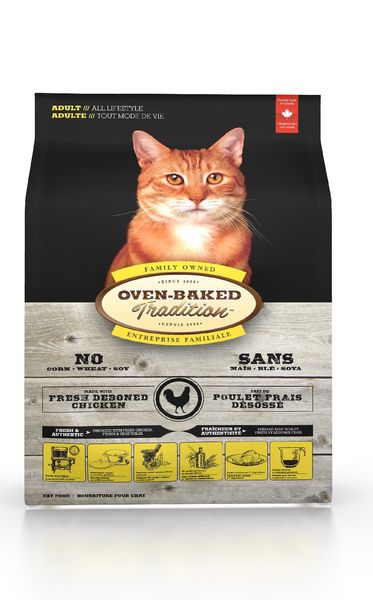 Сухий корм для котів, з куркою Oven-Baked Tradition Chicken Formula Adult Cat, 350 г 9705-350 фото