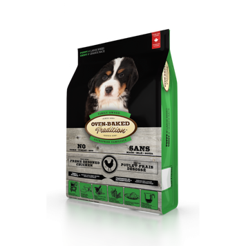 Сухий корм для цуценят великих порід, з куркою Oven-Baked Tradition Chicken Puppy Large Breeds, 11,4 кг 9641-25 фото