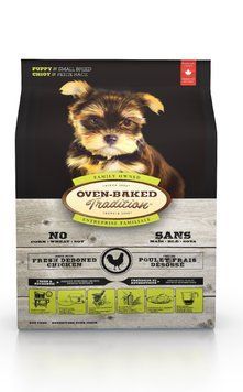 Сухий корм для цуценят малих порід, з куркою Oven-Baked Tradition Chicken Puppy Small Breeds, 1 кг 9650-2.2UE фото
