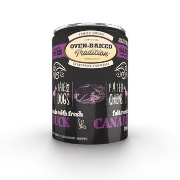 Паштет для собак беззерновий, з качкою Oven-Baked Tradition Dog Duck, 354 г 8690-12.5 фото