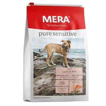 Сухий корм для собак, з лососем Mera Adult Dog Pure Sensitive Salmon&Rice, 1 кг 056881 - 6826 фото